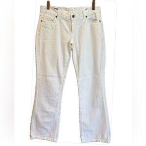COH Citizens of Humanity NWOT Boho 111 Stretch White Boot Cut Mid Rise Jeans 30